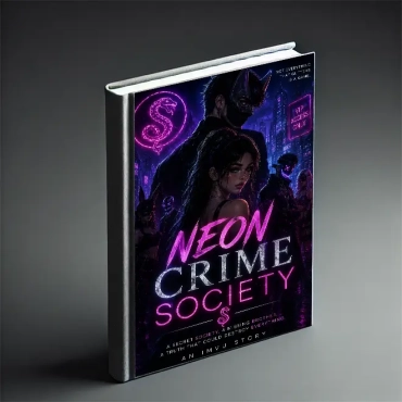 Neon Crime Society mockup
